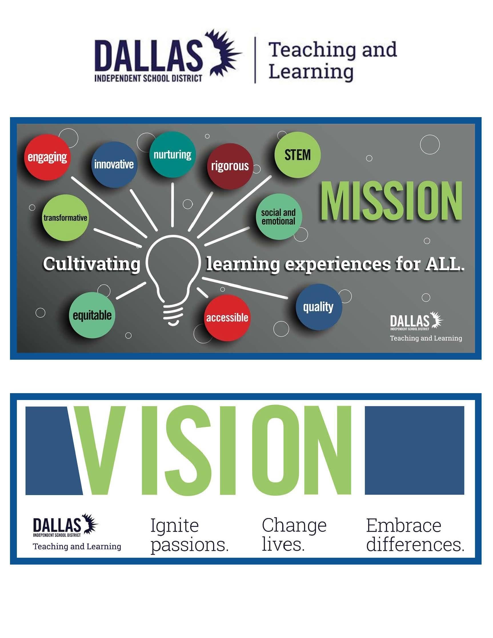 T&L Mission and Vision 